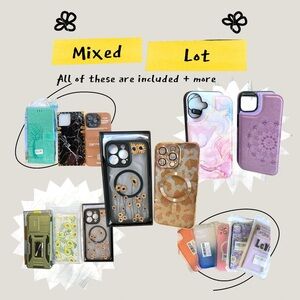 30 PHONE CASES Large Lot of NEW Assorted Reseller Mixed Bundle Resell